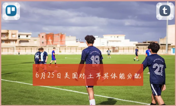 6月25日美国对土耳其体能分配